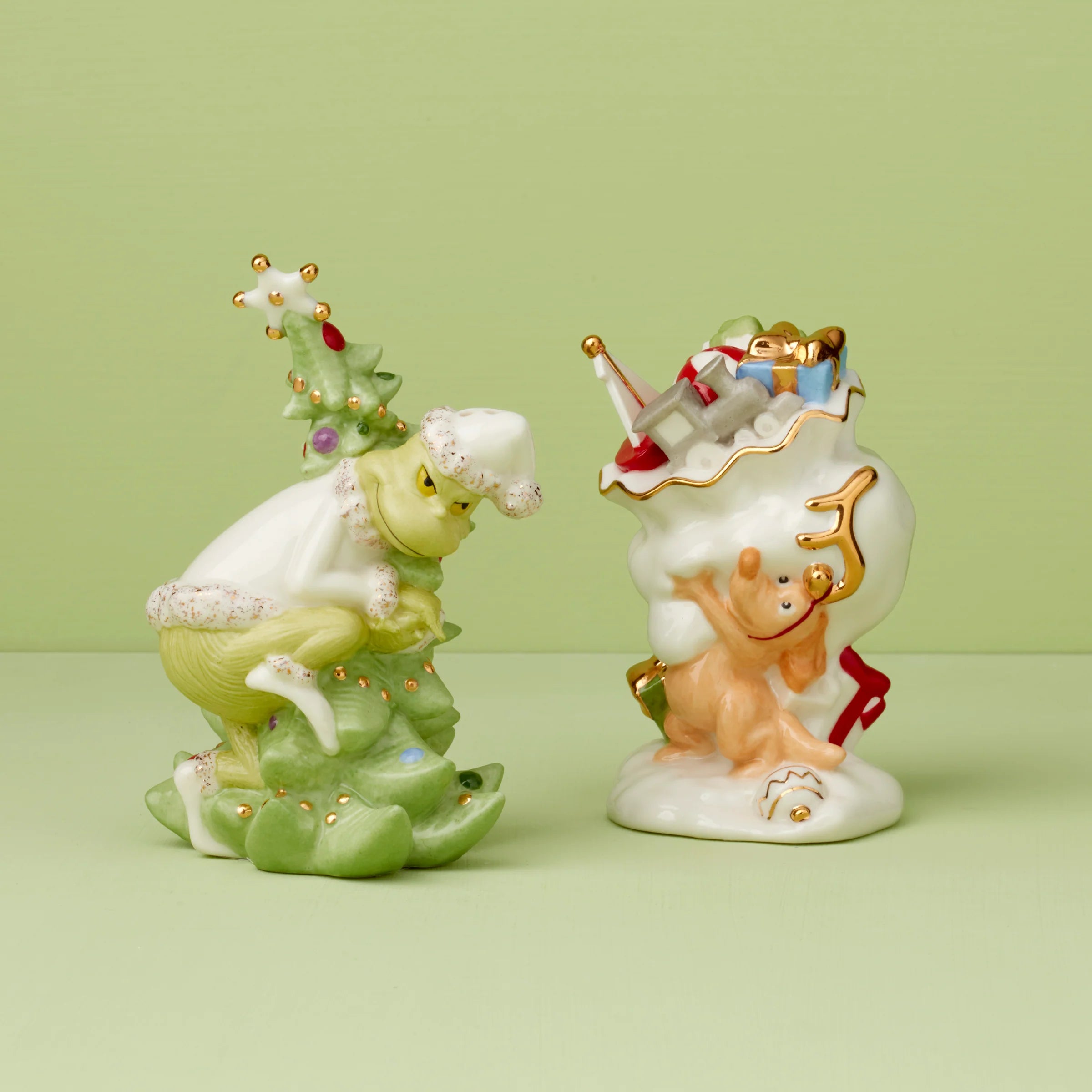 Merry Grinchmas Salt & Pepper Set