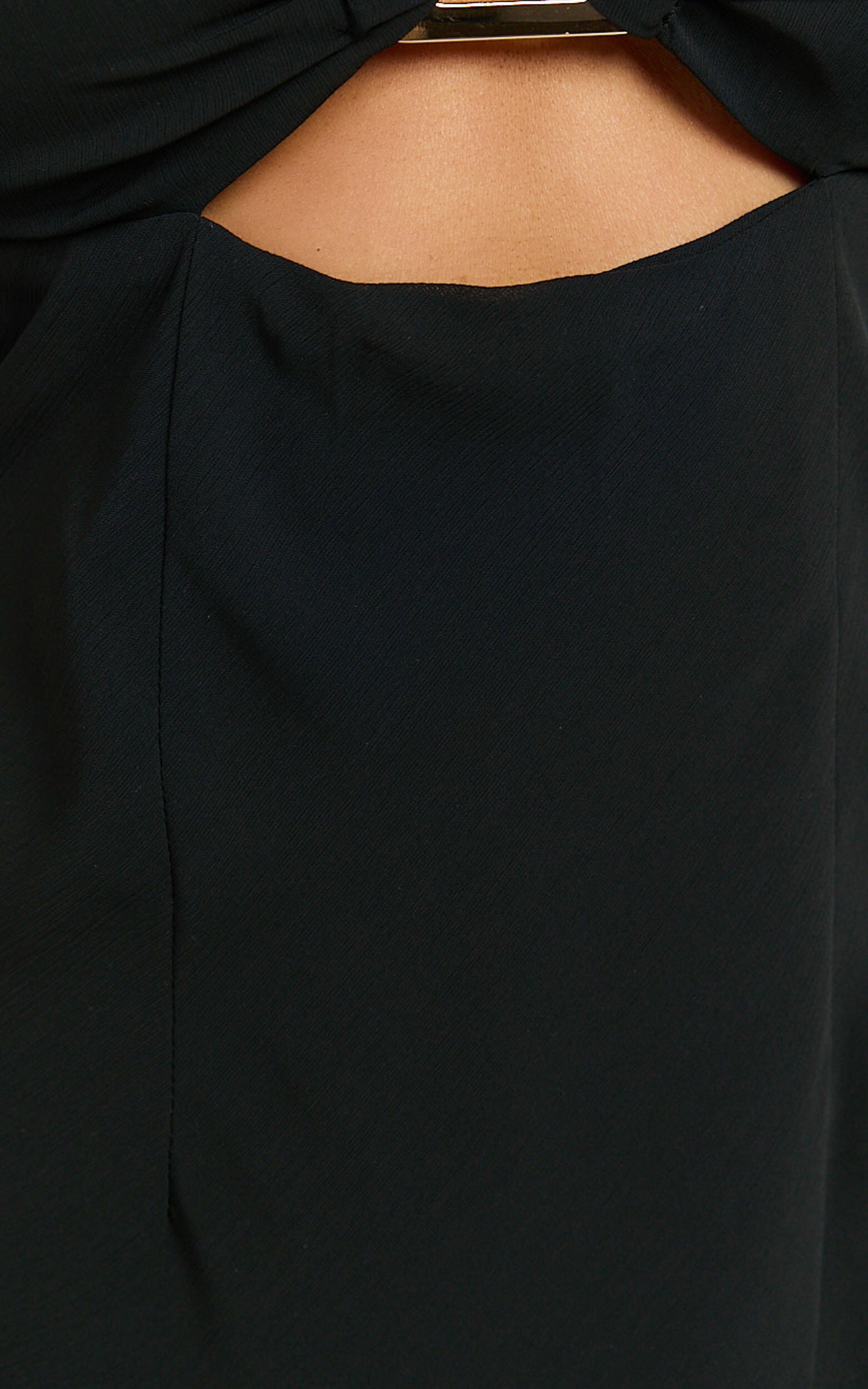 Runaway The Label - Maria Strapless Maxi Dress in Black