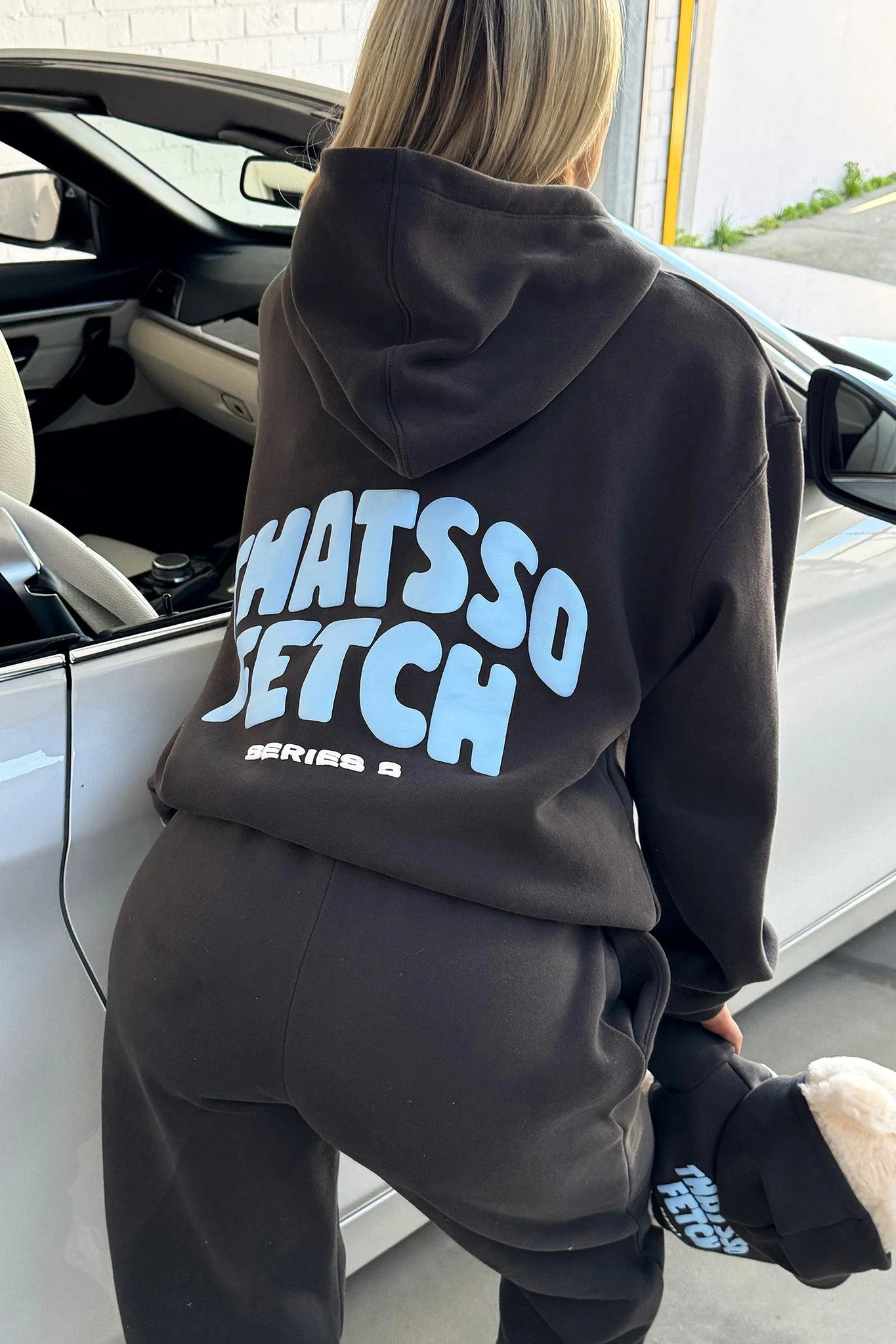 Series 5 Hoodie - Charcoal/Blue