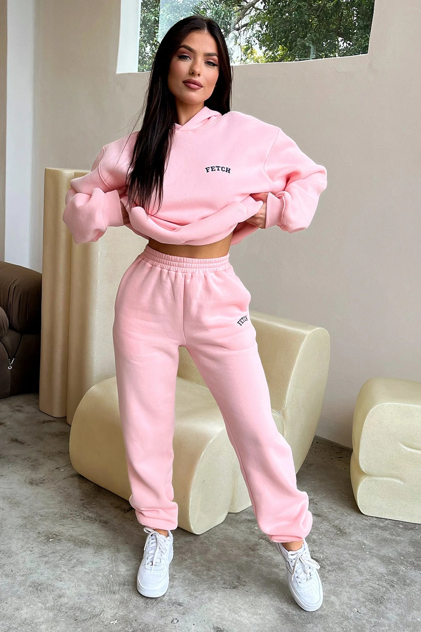 Fetch University Trackies - Pink
