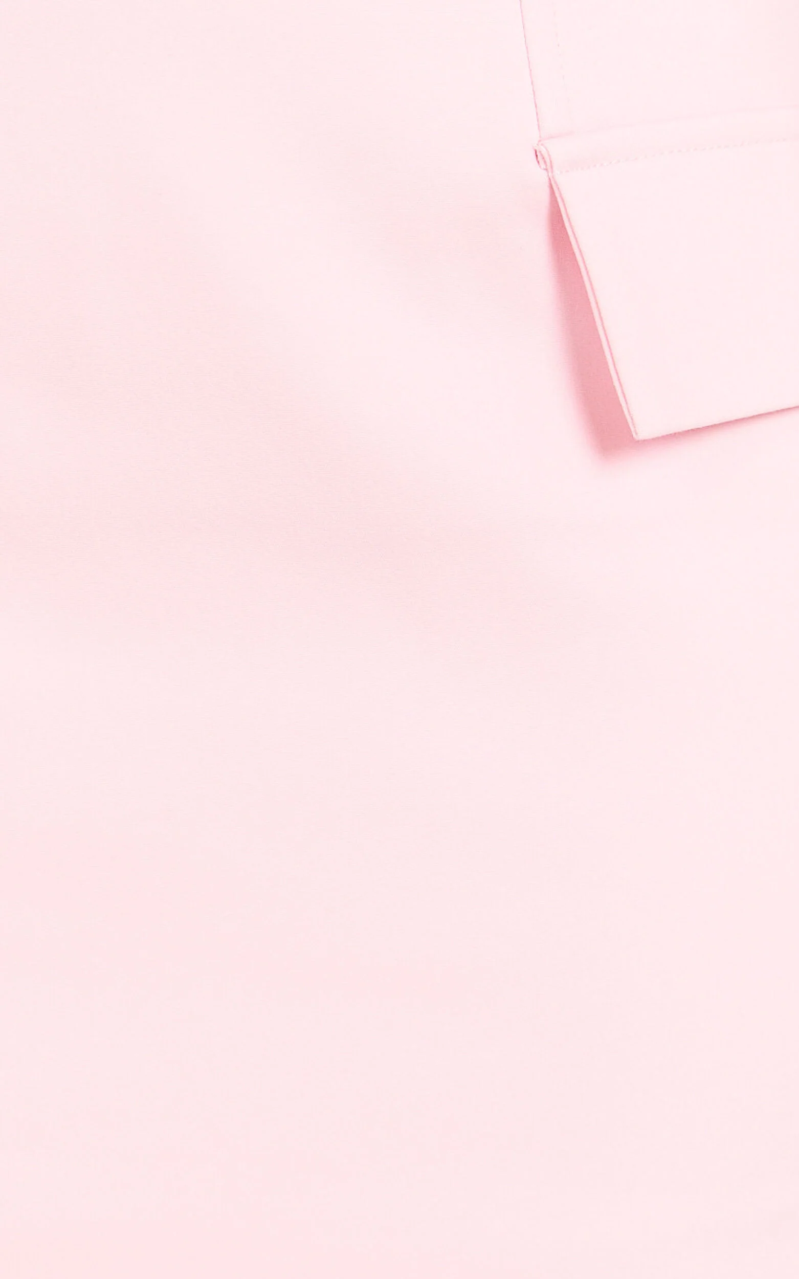 Florence Mini Skirt - Faux Pocket A Line Skirt in Pale Pink