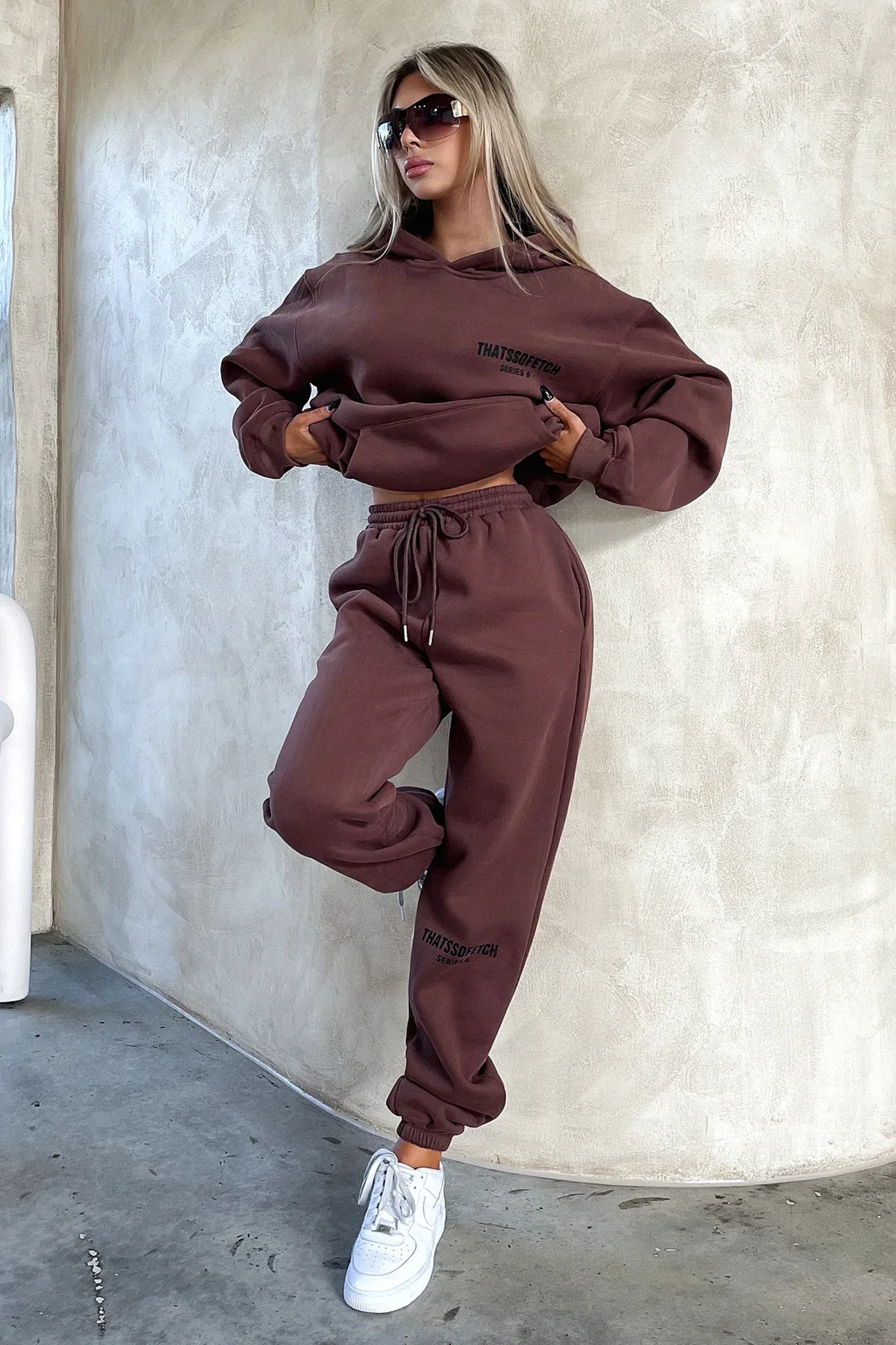 Series 6 Sweatpants - Brown
