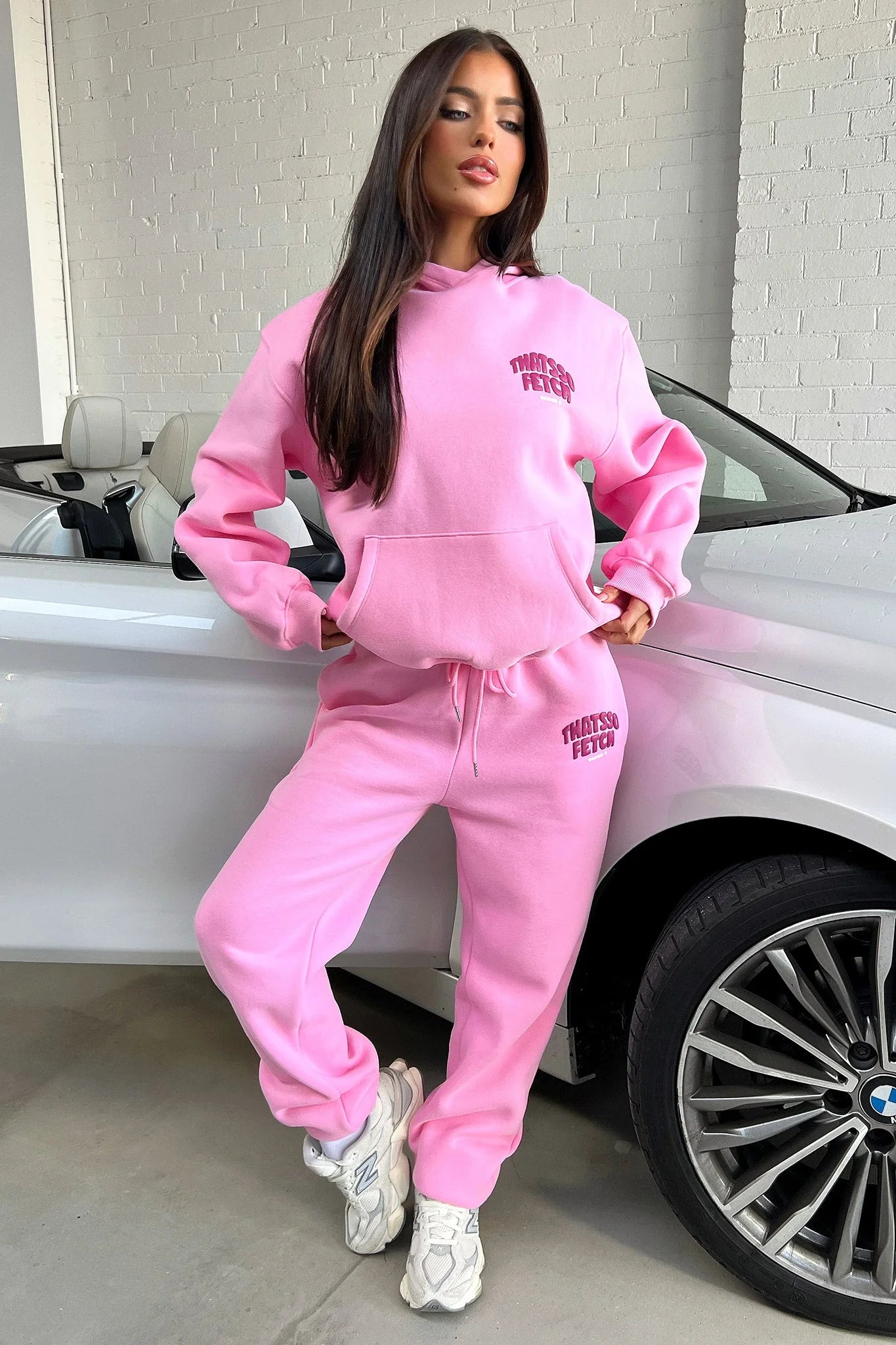 Series 5 Hoodie - Pink/Burgundy