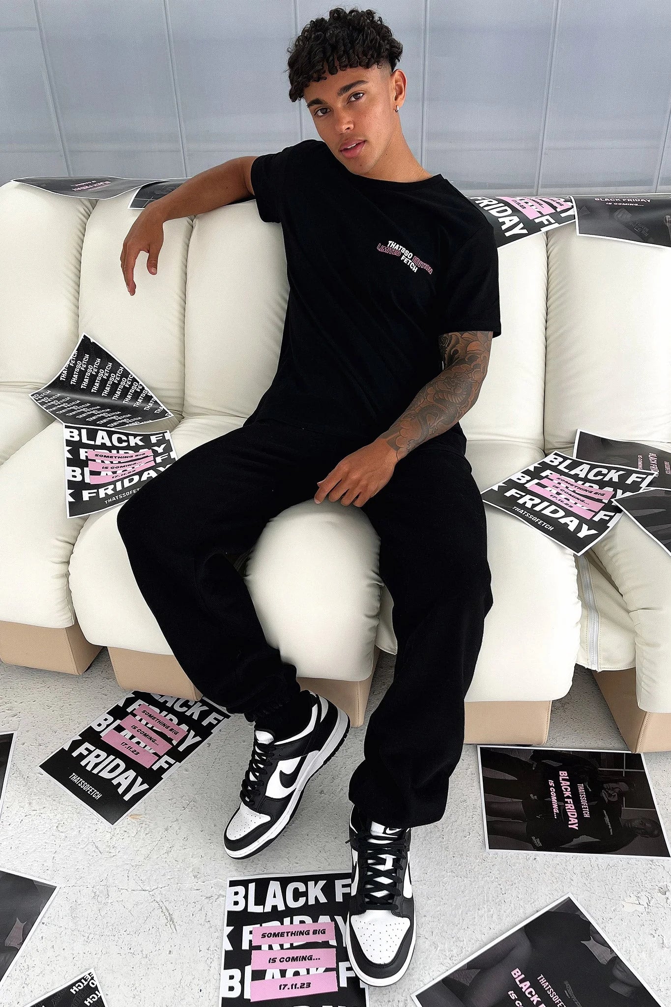 Limited Edition Oversized Tee - Black