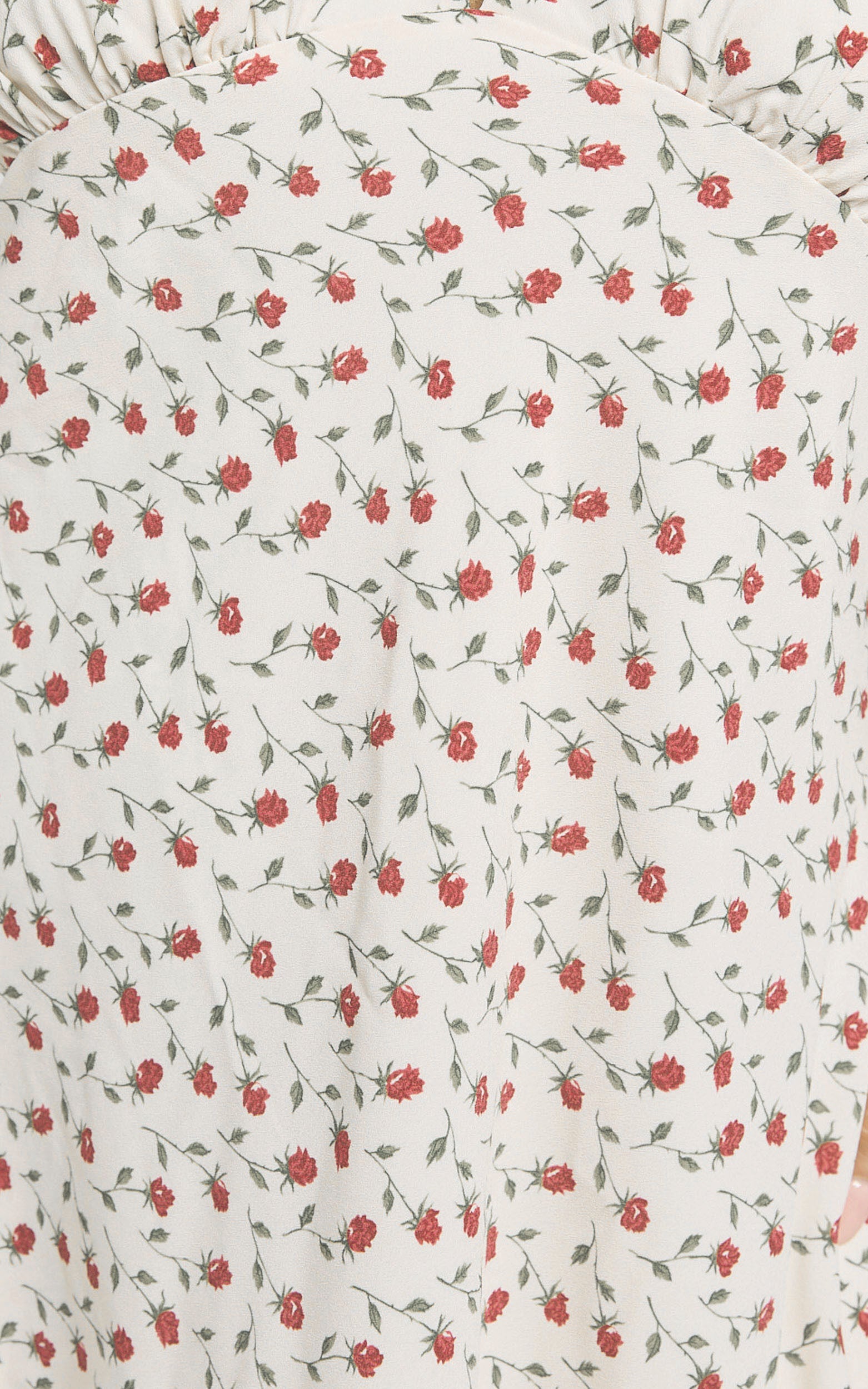 Emmett Mini Dress - Tie Halter Neck Low Back Dress in White Floral