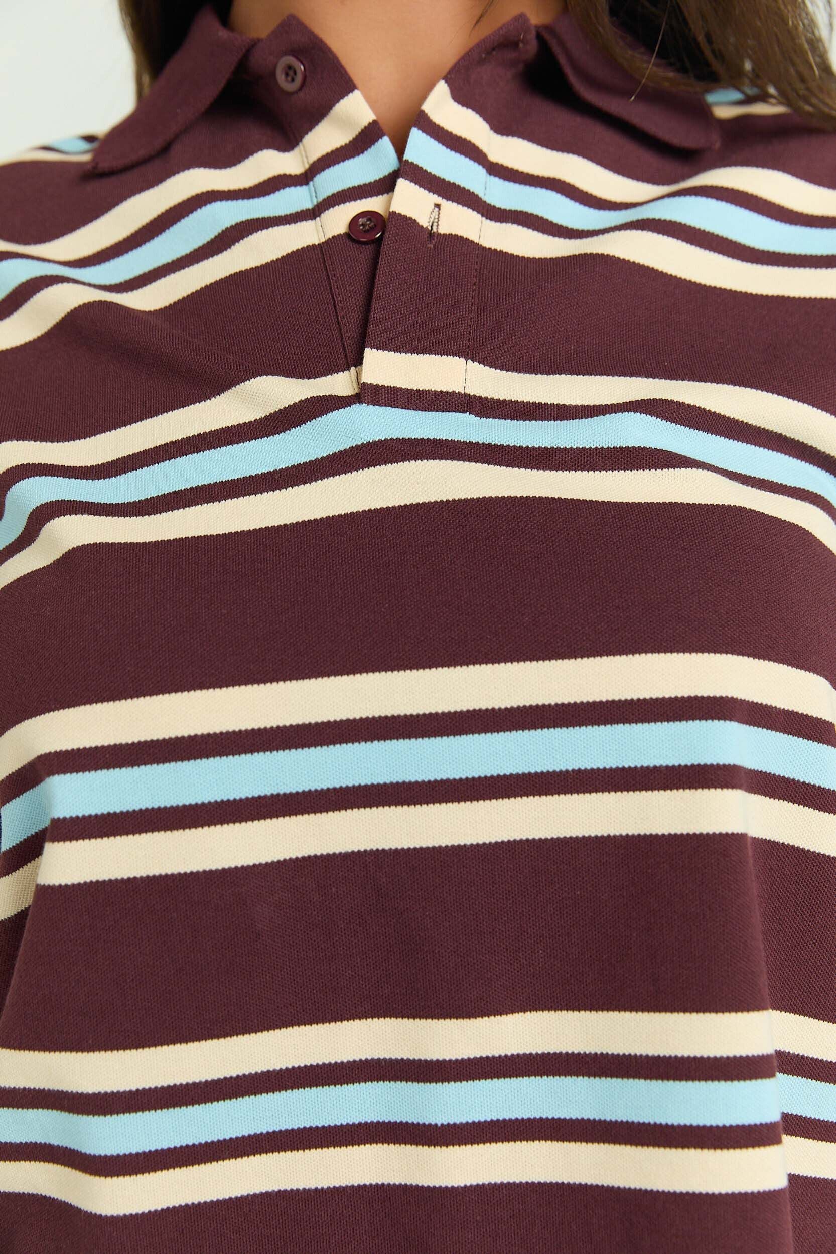 Lioness - Leisure Polo in Chocolate Multi