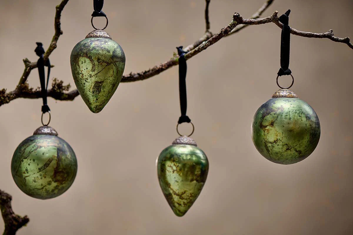 Jalshara Baubles - Moss (Set of 4)