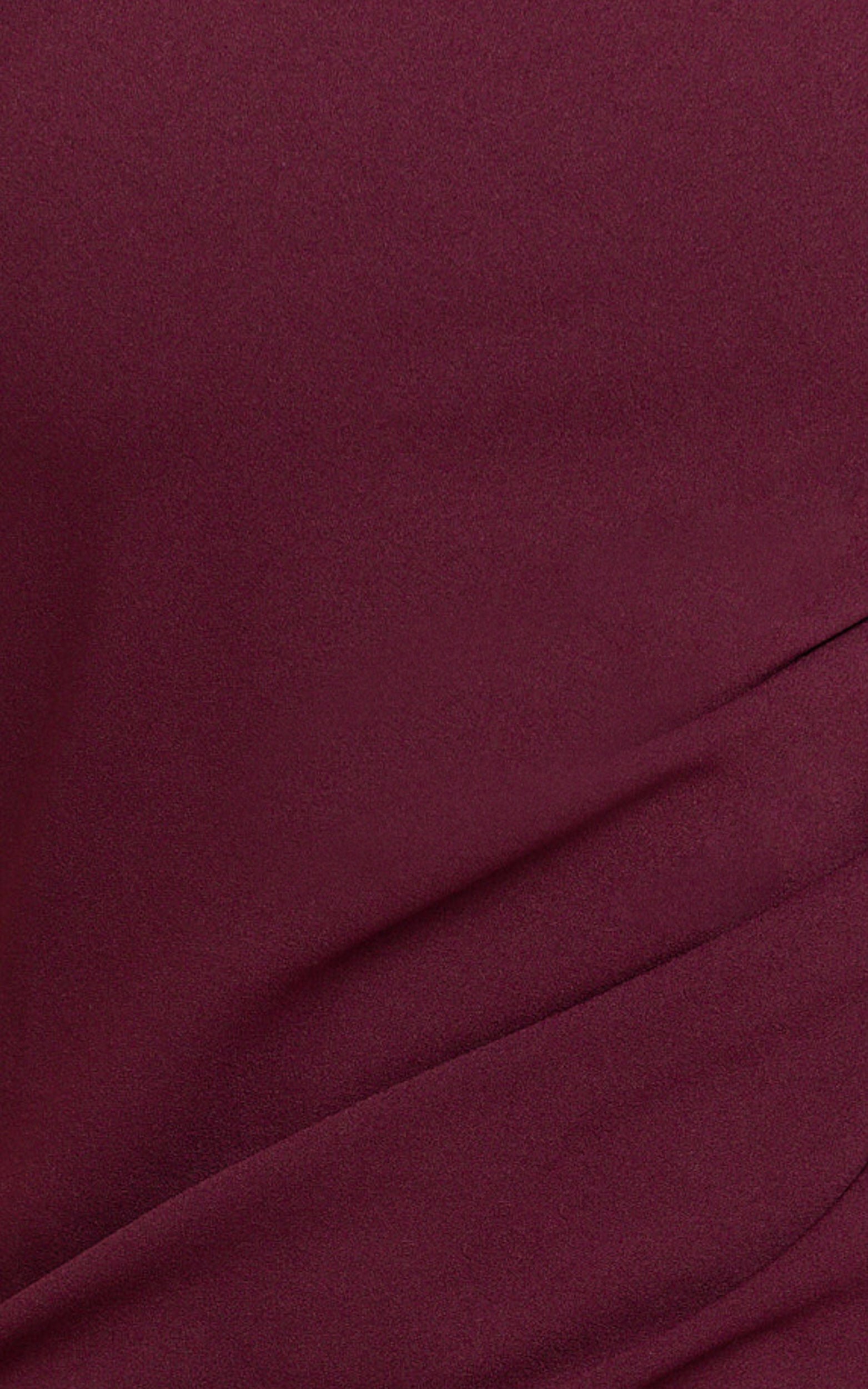 Genie Maxi Dress - Off The Shoulder Dress in Wine