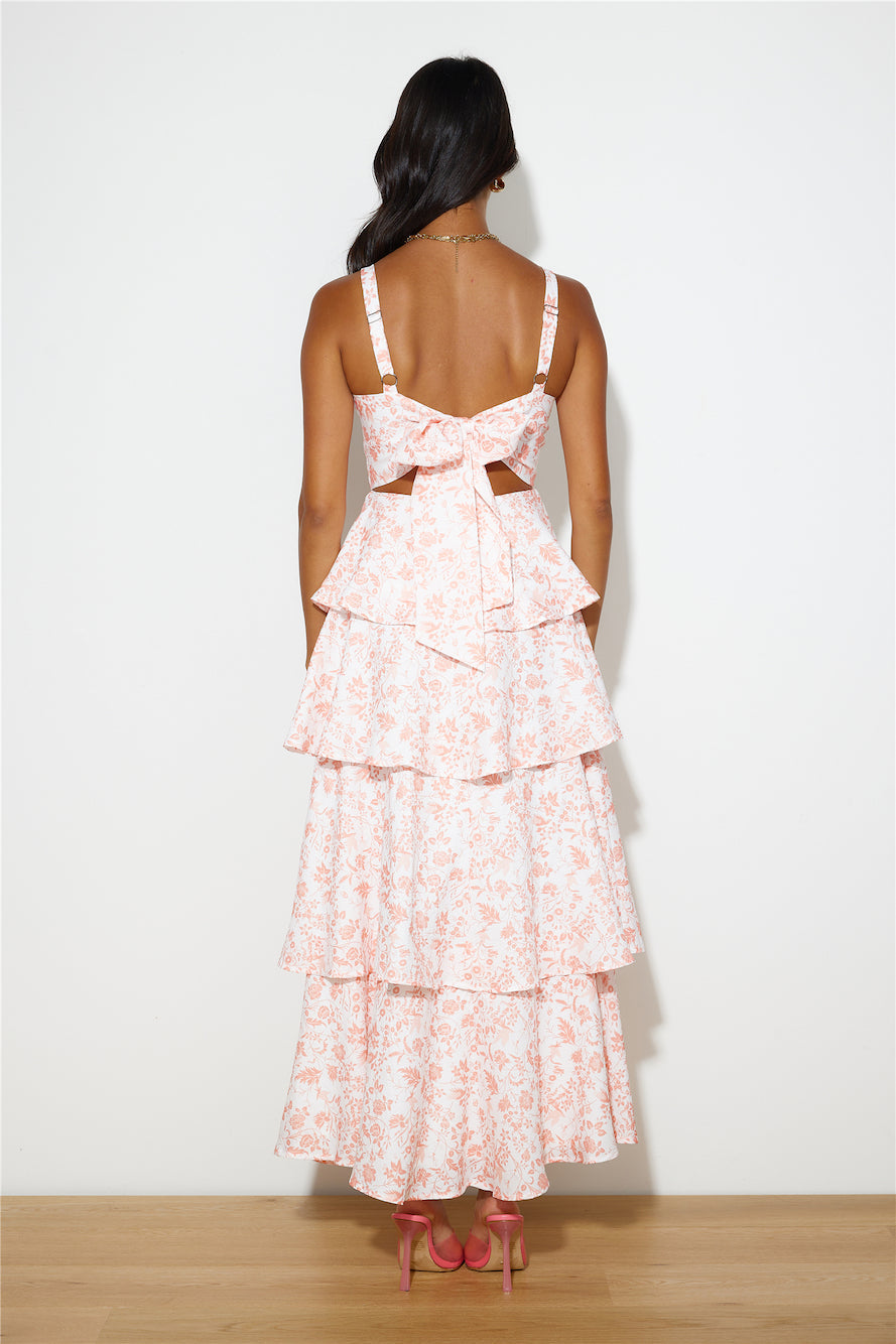 Full Of Fun Maxi Dress Orange