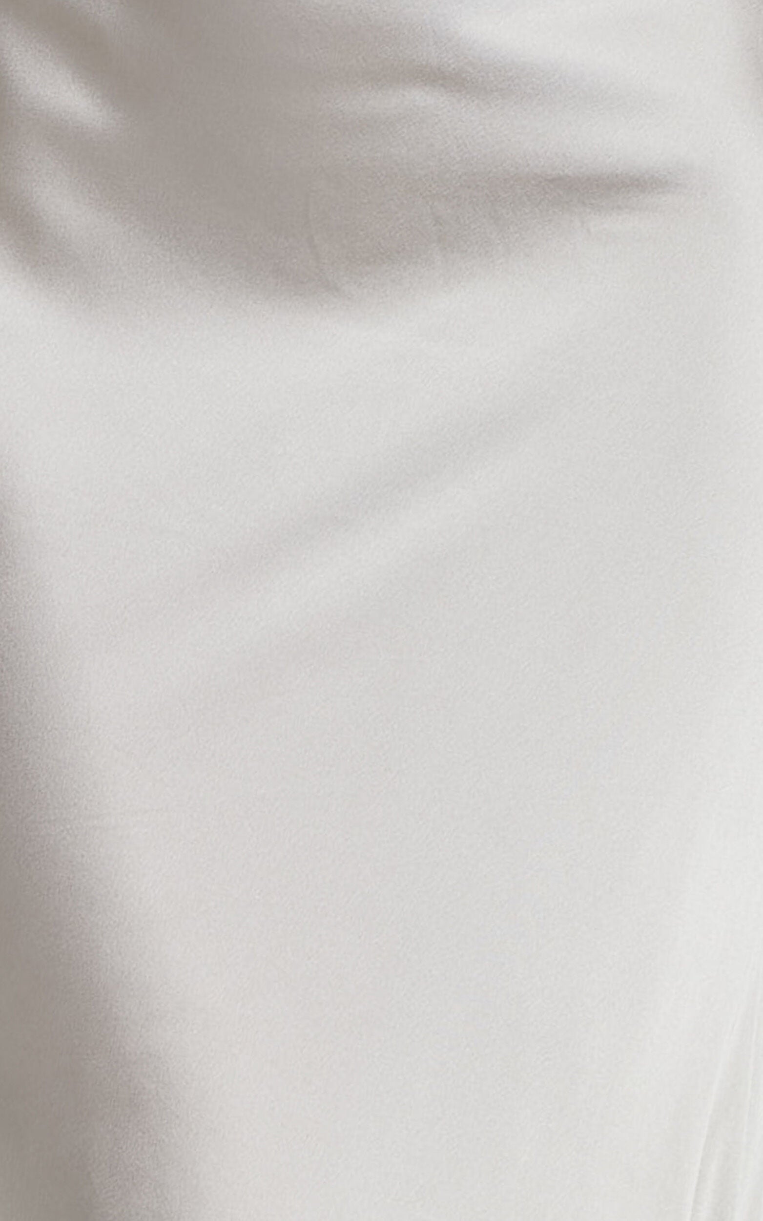 Lunaria Maxi Dress - Cowl Mermaid Slip Dress in Champagne