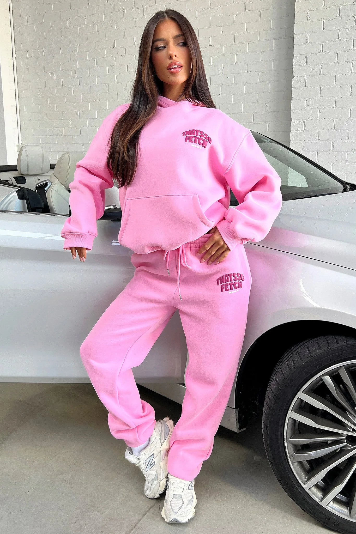 Series 5 Hoodie - Pink/Burgundy