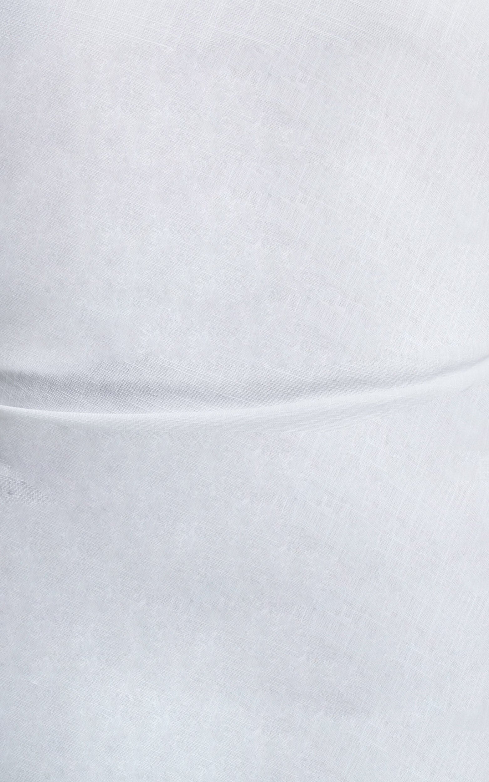 Runaway The Label - Aristi Mini Linen Dress in White