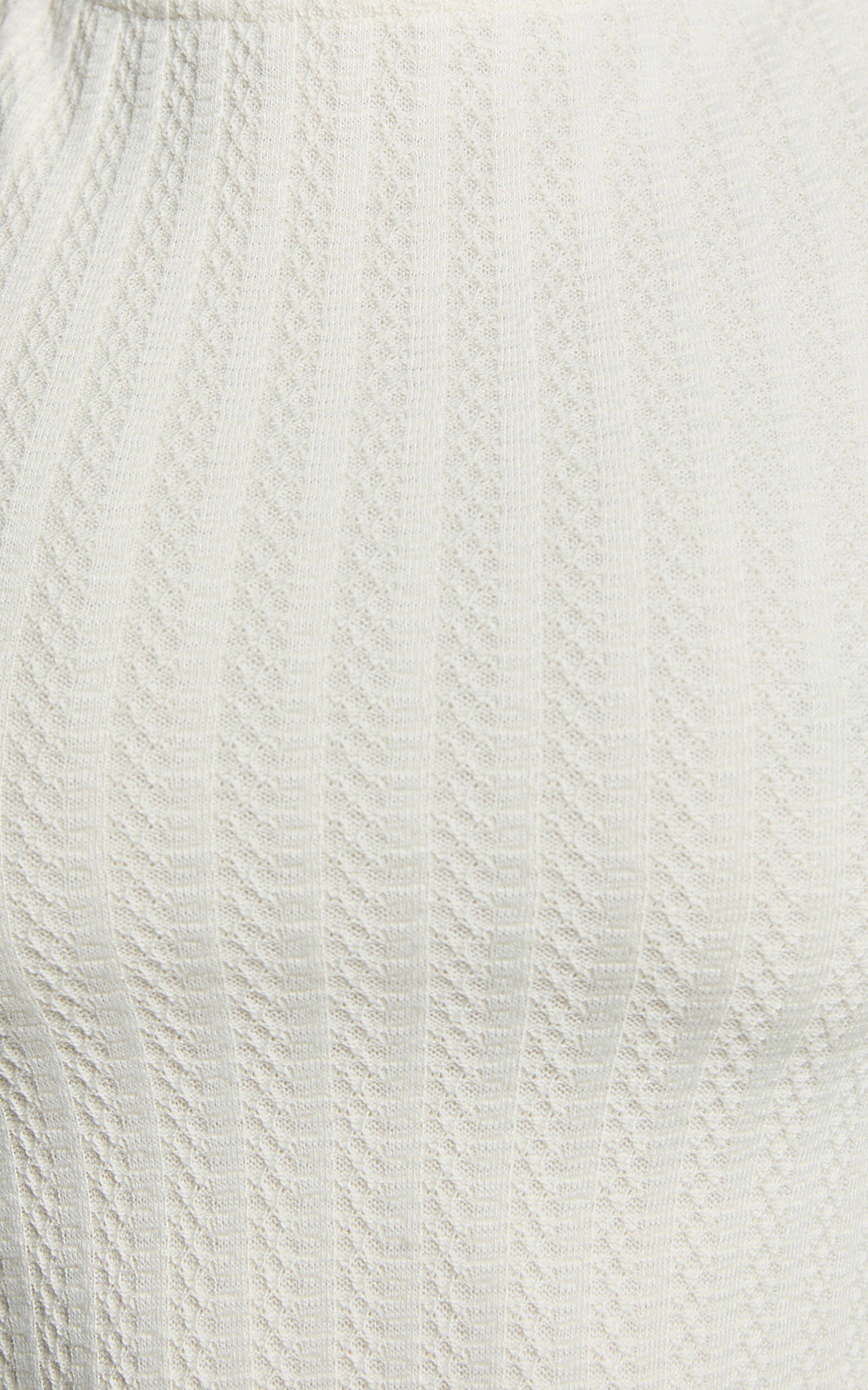 Melissa Mini Dress - Flared Long Sleeve A Line Dress in Off White