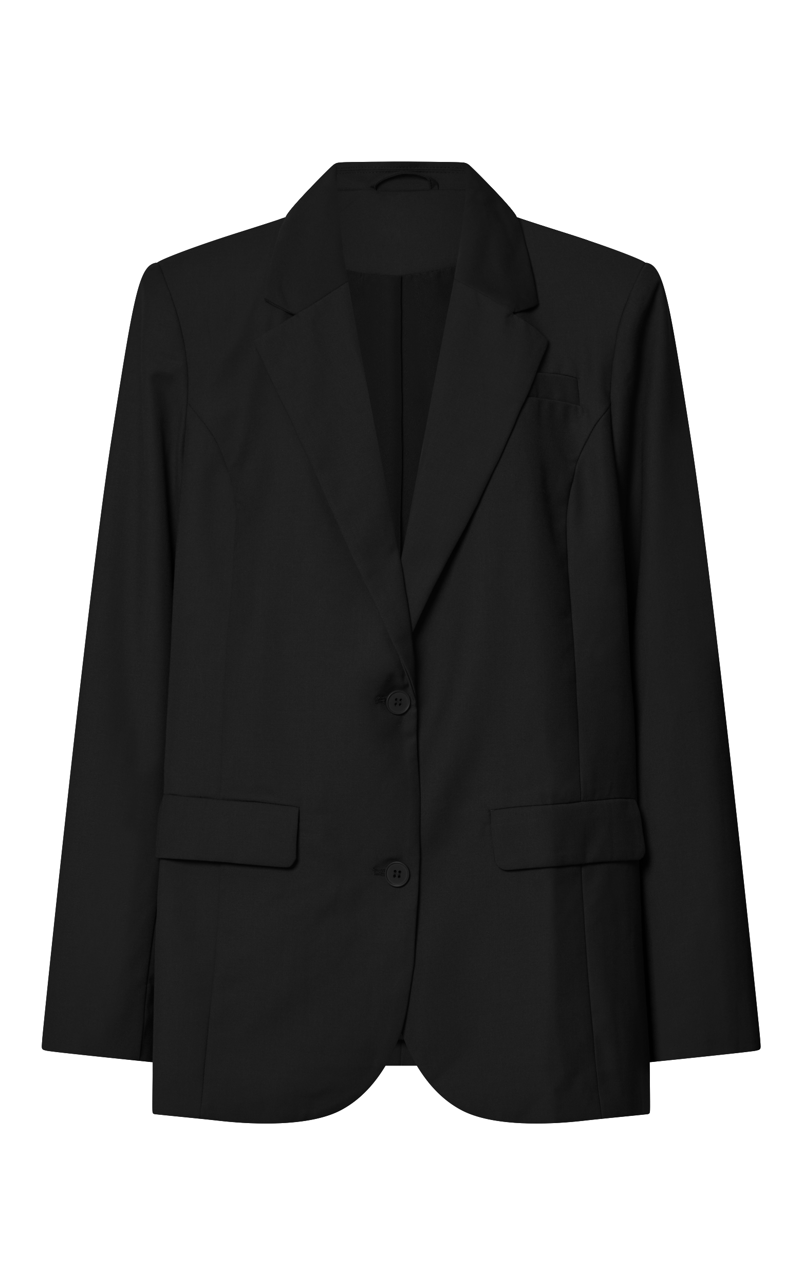 Izara Blazer - Oversized Boyfriend Fit Blazer in Black