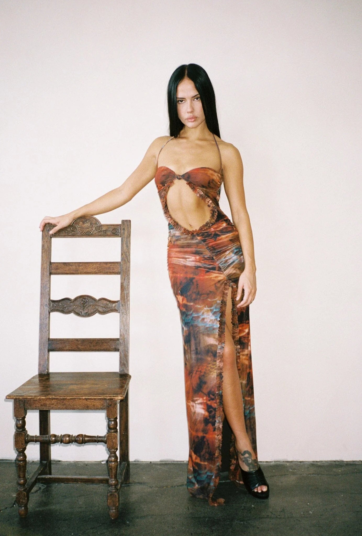 Rocco Maxi Dress Serpent