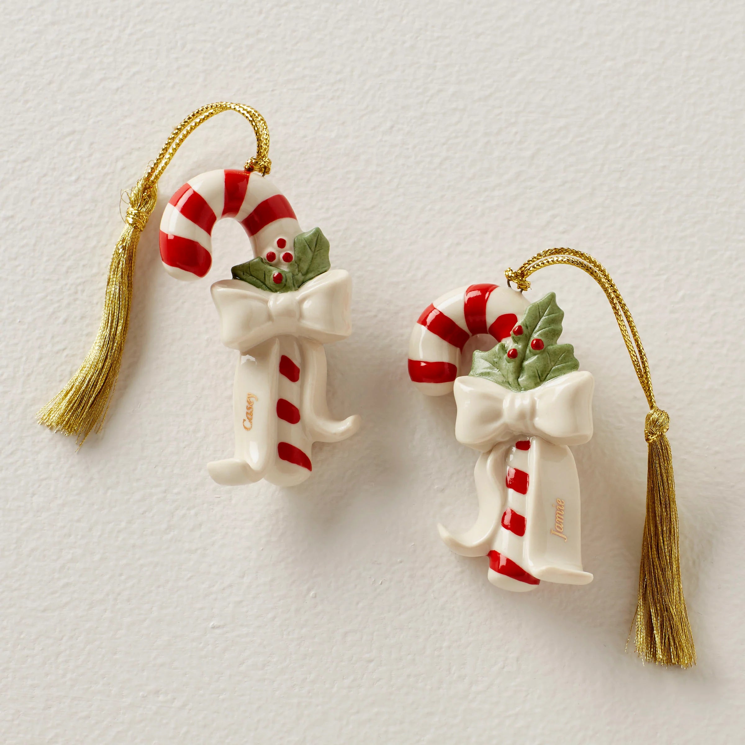 Personalized Forever Friends Candycane 2-Piece Set