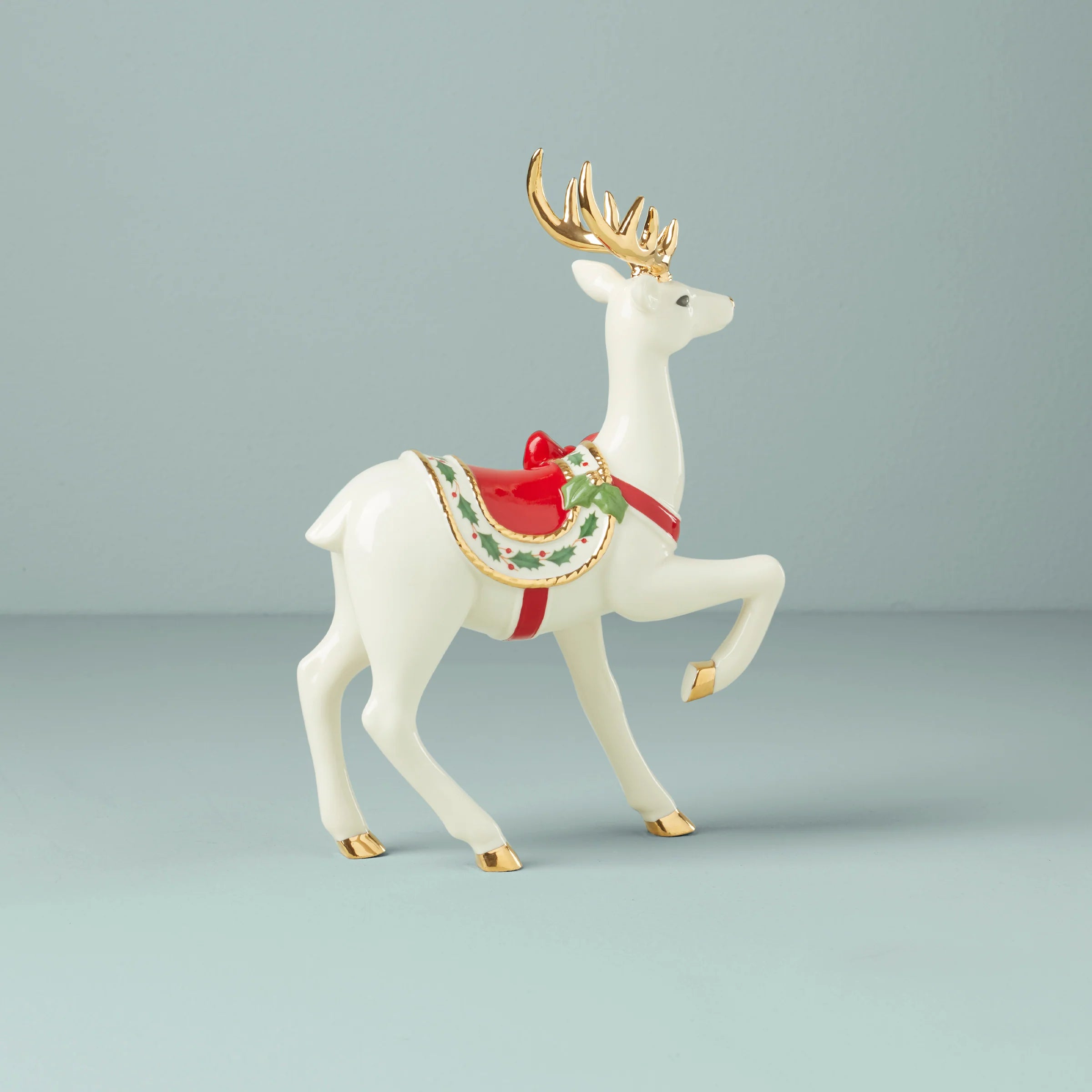 Standing Reindeer Figurine