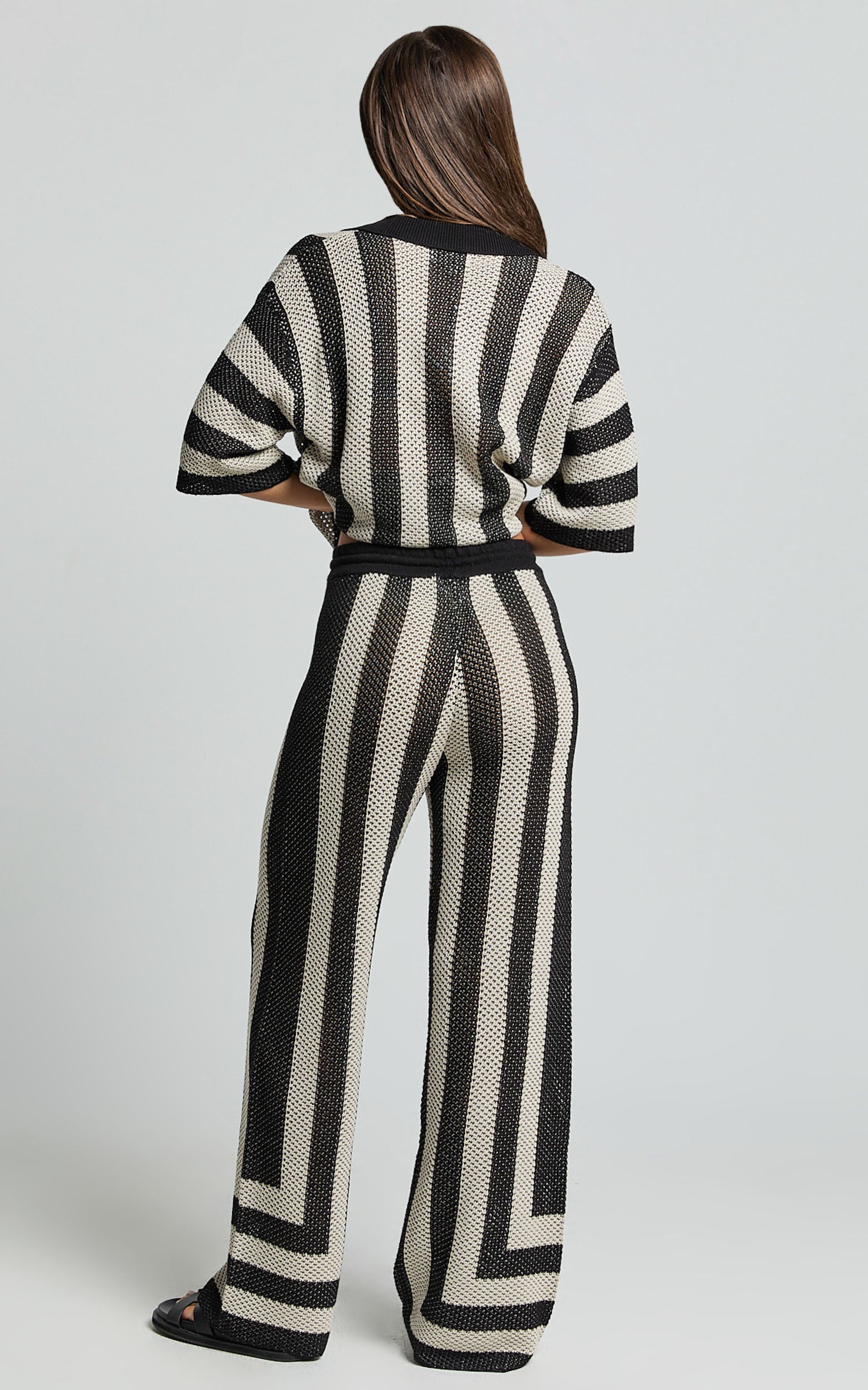 Seven Wonders -  Ziggy Pant in Black/Sand