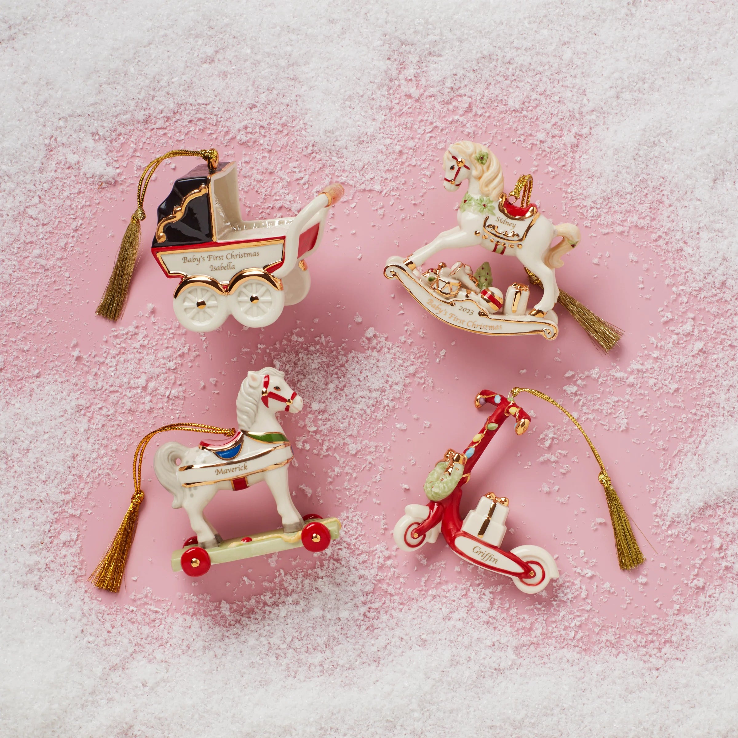 Personalized Rocking Horse Ornament