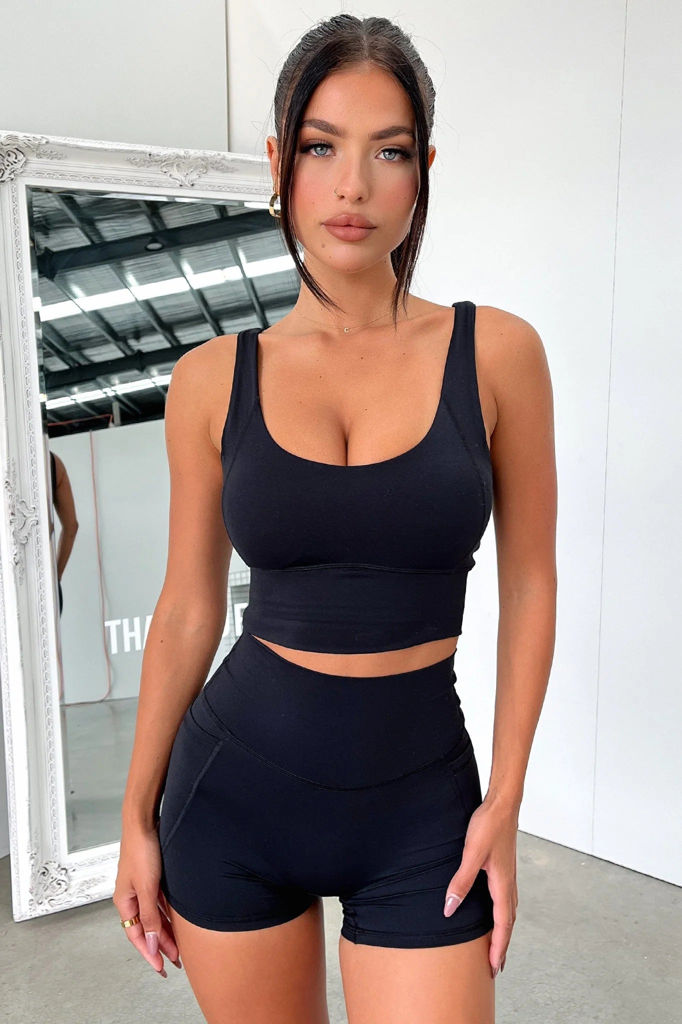 Kian Sports Bra - Black