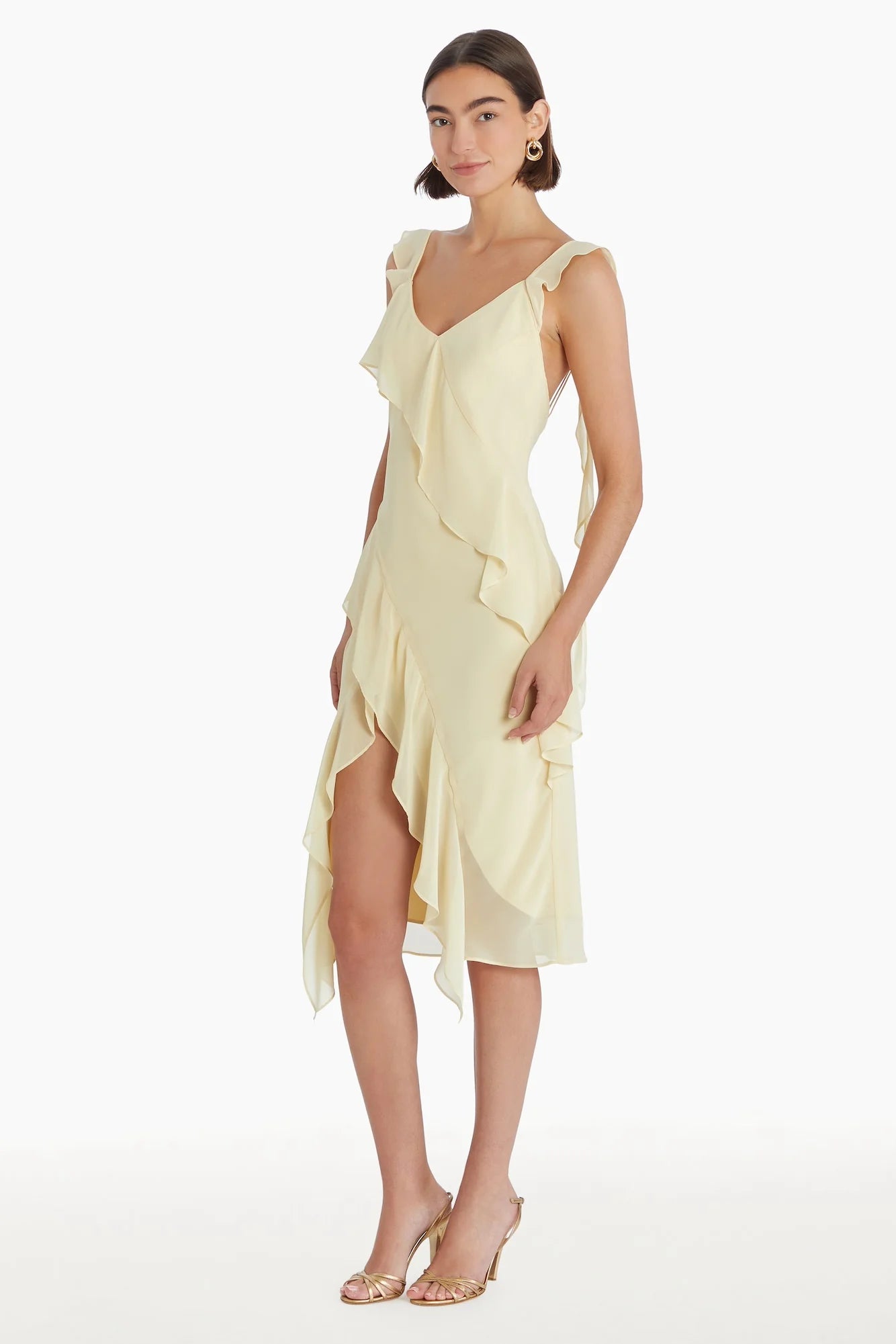 Run To The Top Maxi Dress Yellow