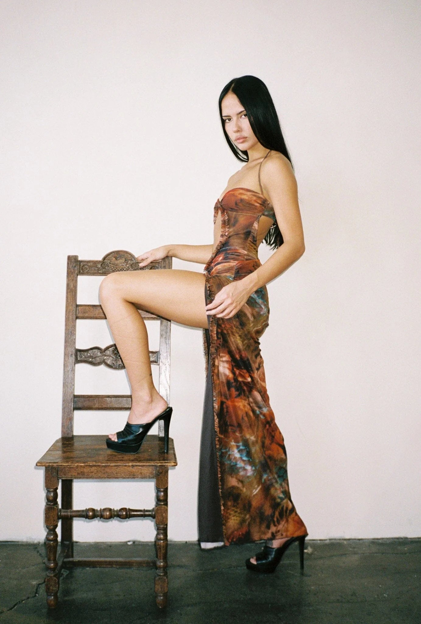 Rocco Maxi Dress Serpent