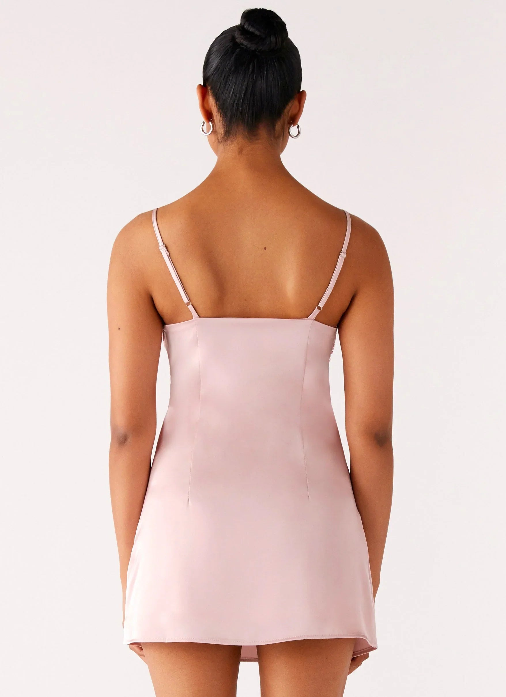 Zion Beaded Mini Dress - Pink