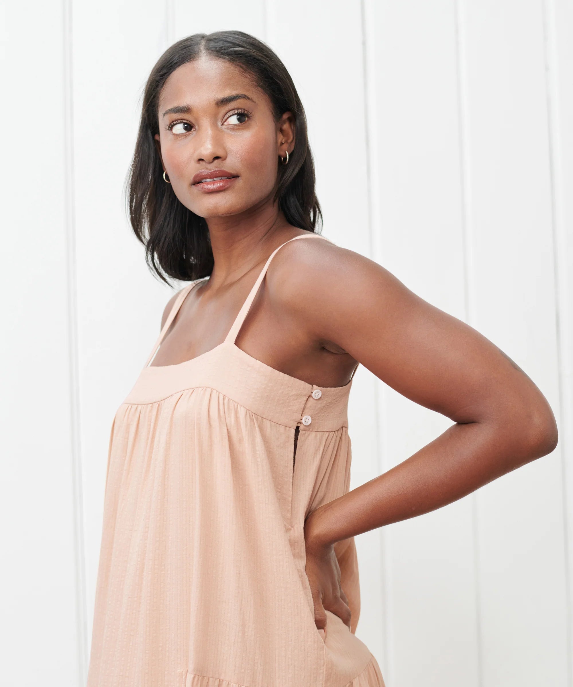 Seersucker Summer Dress