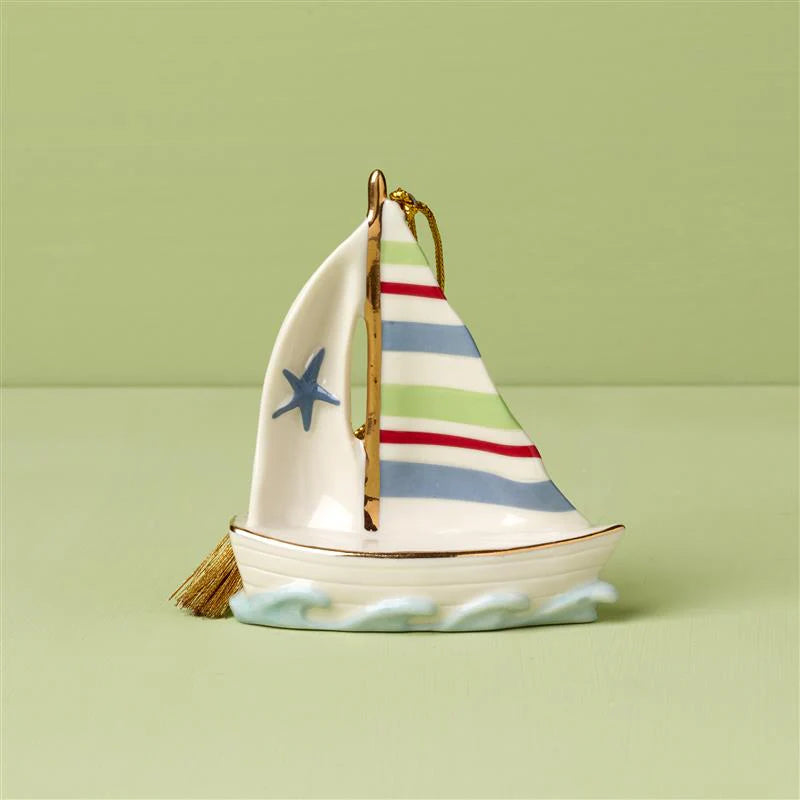 Personalized Sailboat Ornament