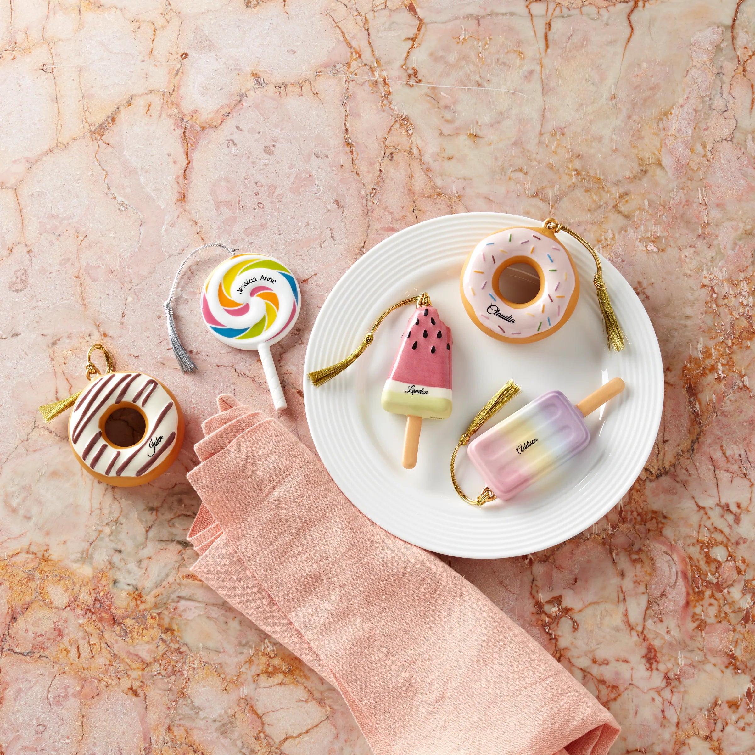 Personalized Forever Friends Donut 2-Piece Set