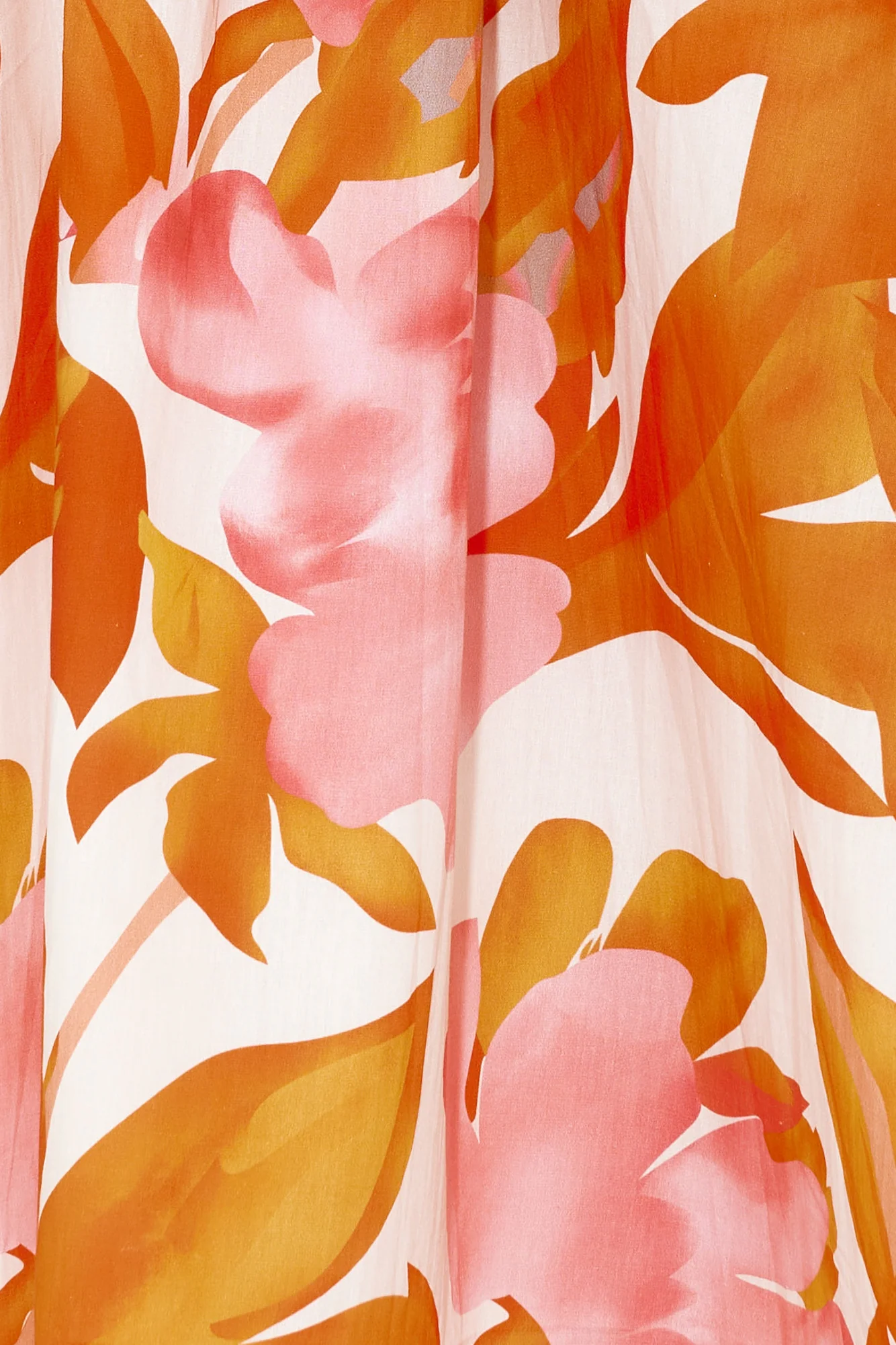 Party Of Vibrance One Shoulder Midi Dress Orange