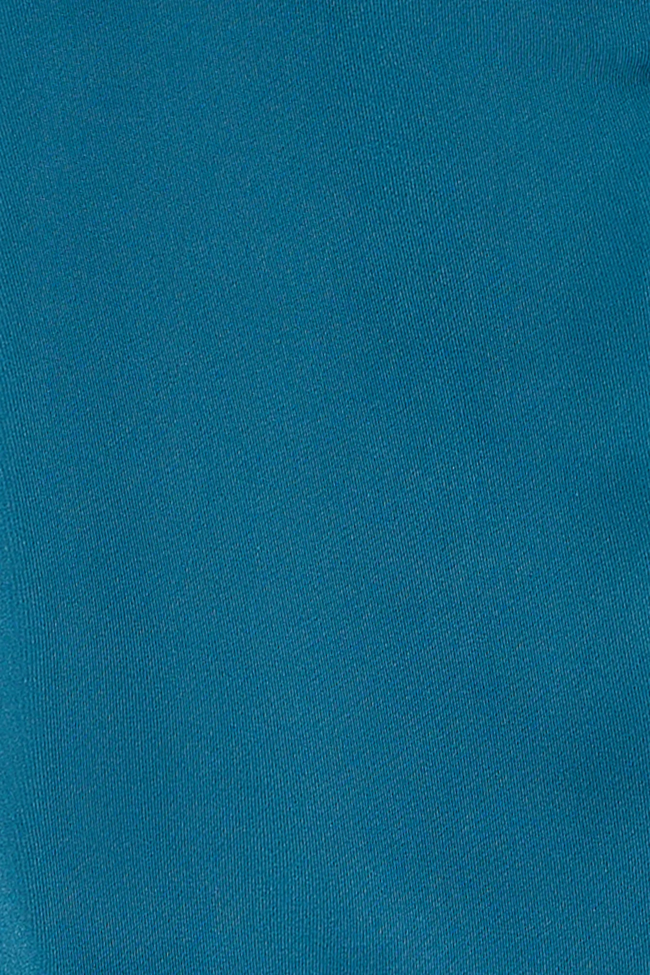 Parties After Work Satin Crop Top Teal