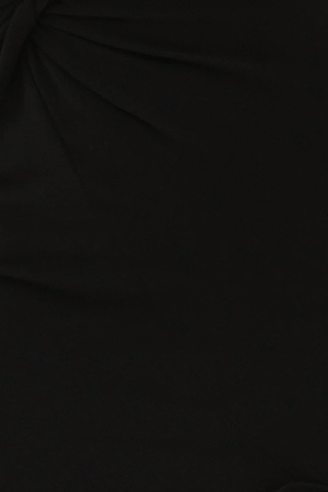 Night Shine Midi Dress Black