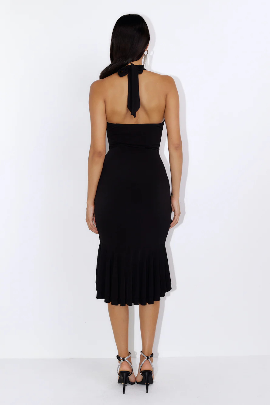 My Goal Midi Dress Black