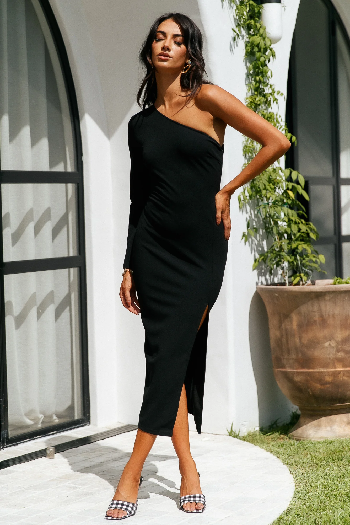 Ms Maria Maxi Dress Black