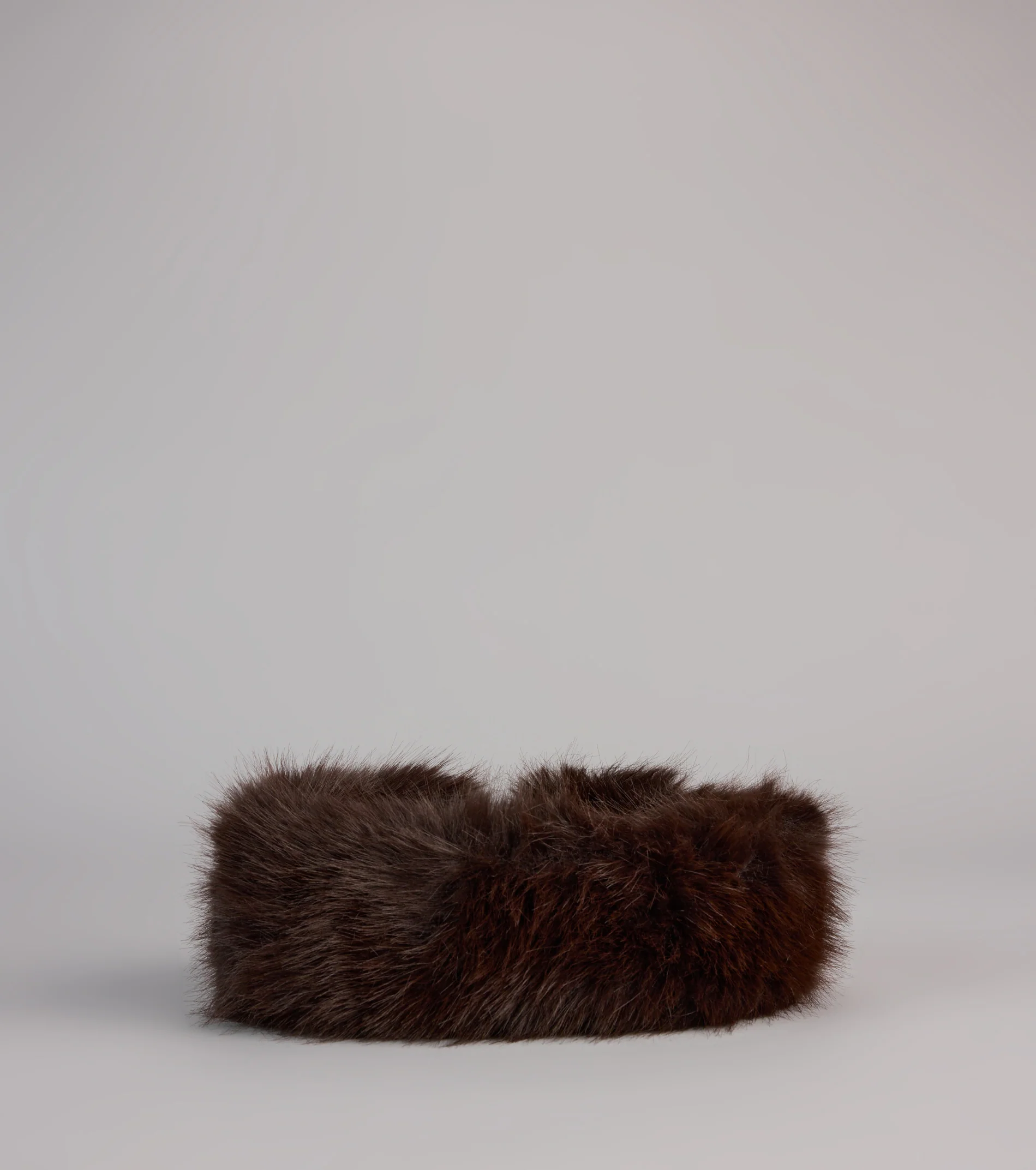 Snow Kissed Faux Fur Headband Wrap