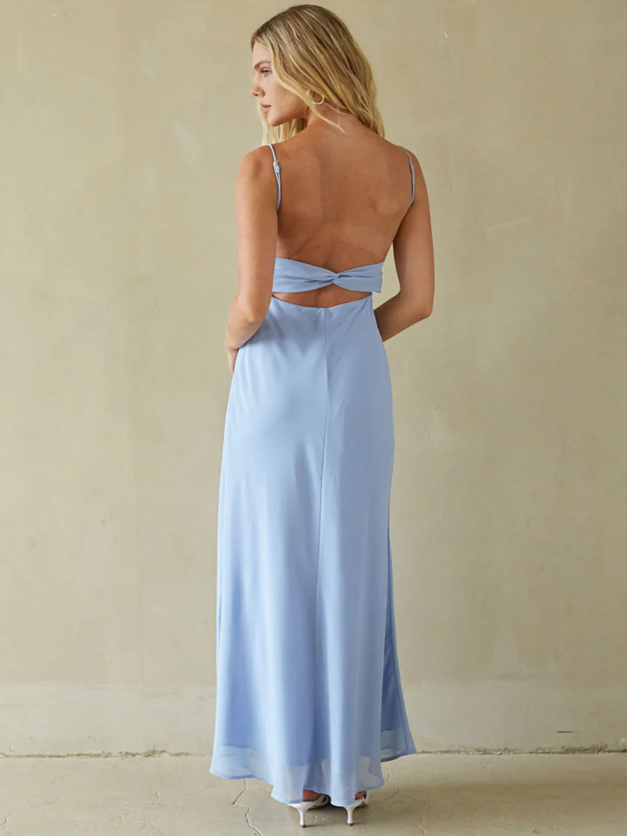 McKall Chiffon Maxi Dress
