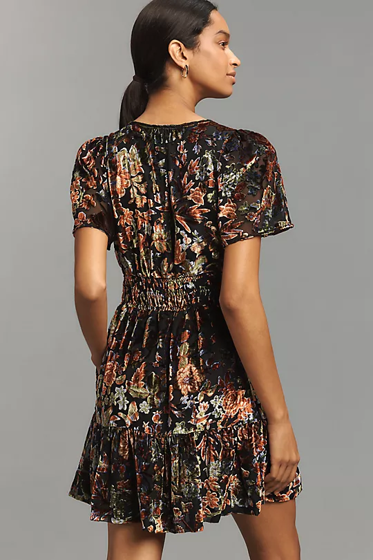 The Somerset Velvet Mini Dress