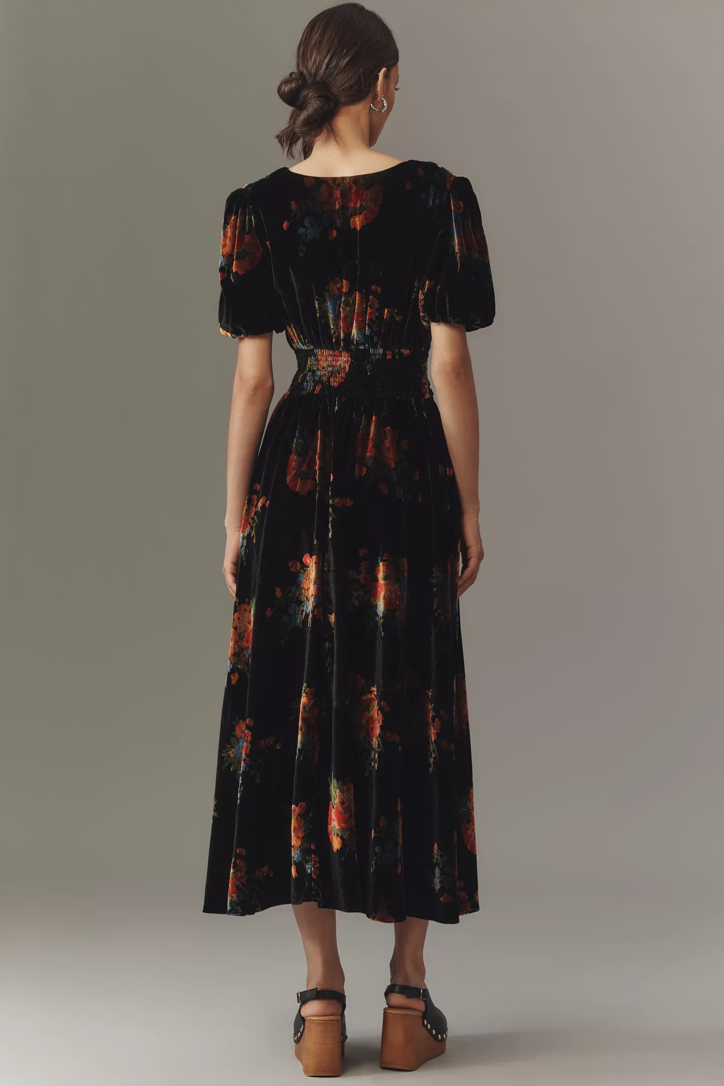 The Katerina Button-Front Dress: Velvet Edition