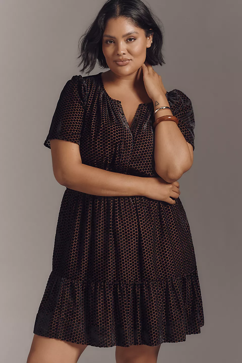 The Somerset Velvet Mini Dress