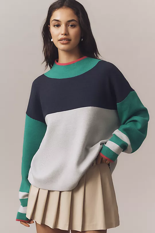 The Carys Mock-Neck Sweater
