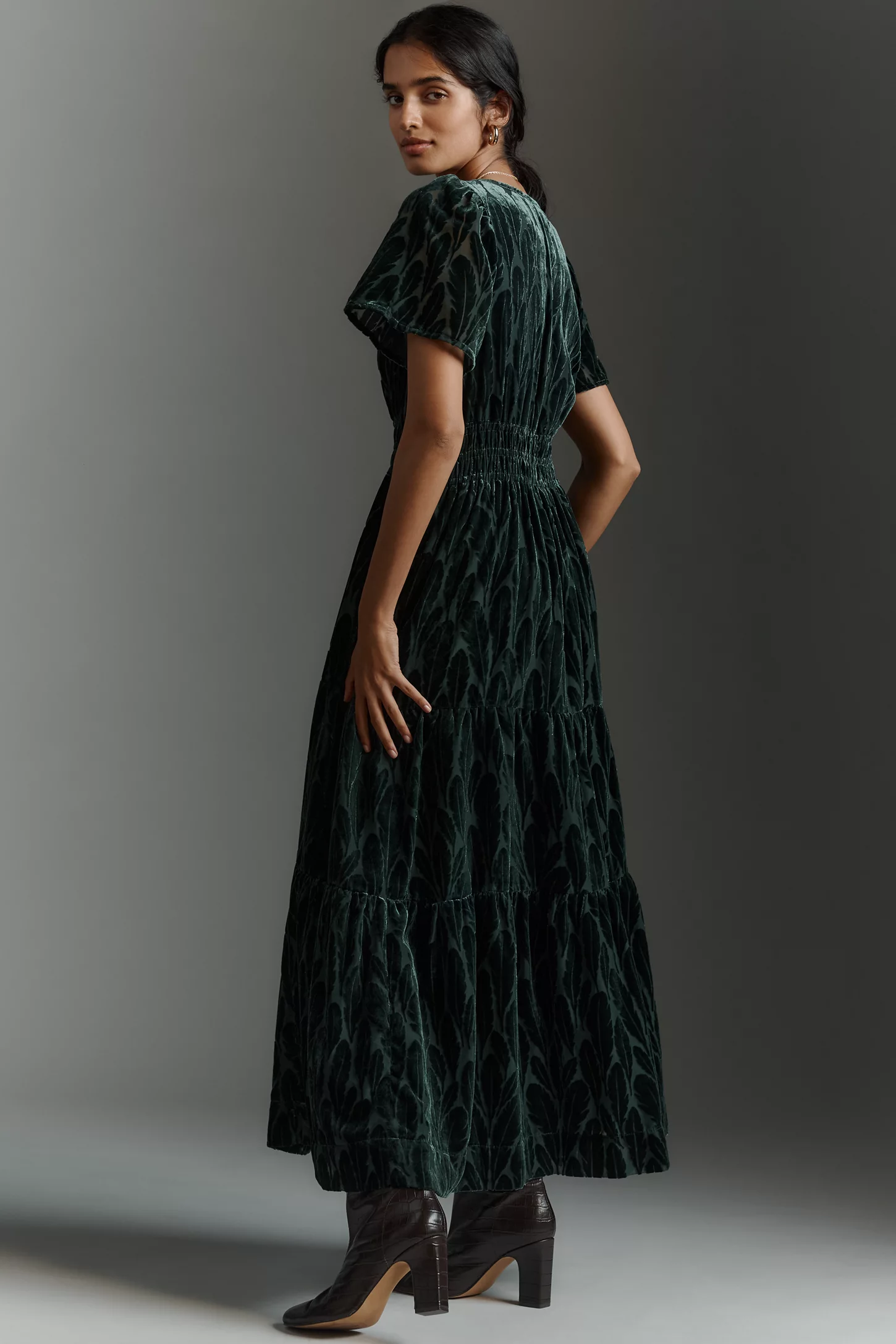 The Somerset Velvet Maxi Dress