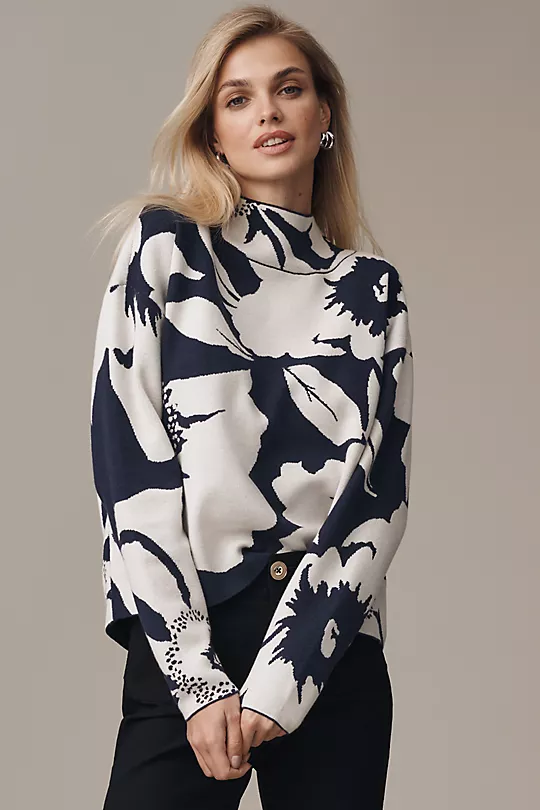 The Carys Mock-Neck Sweater