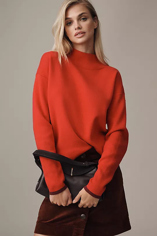 The Carys Mock-Neck Sweater