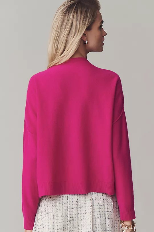 The Alani Cashmere Mock-Neck Sweater