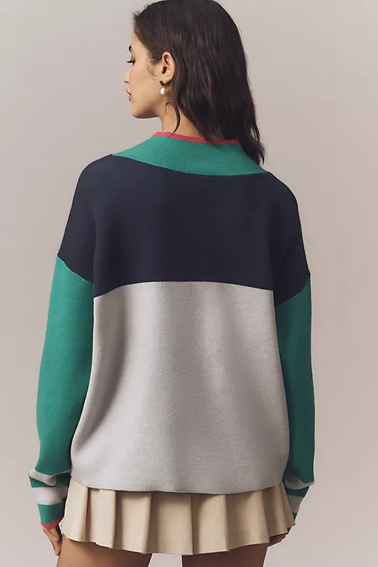 The Carys Mock-Neck Sweater