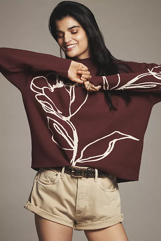 The Carys Mock-Neck Sweater