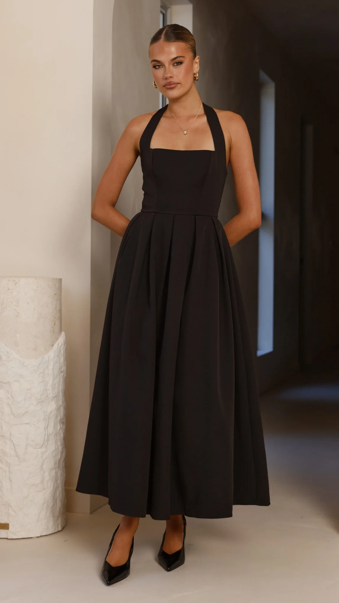 Kristen Maxi Dress - Black