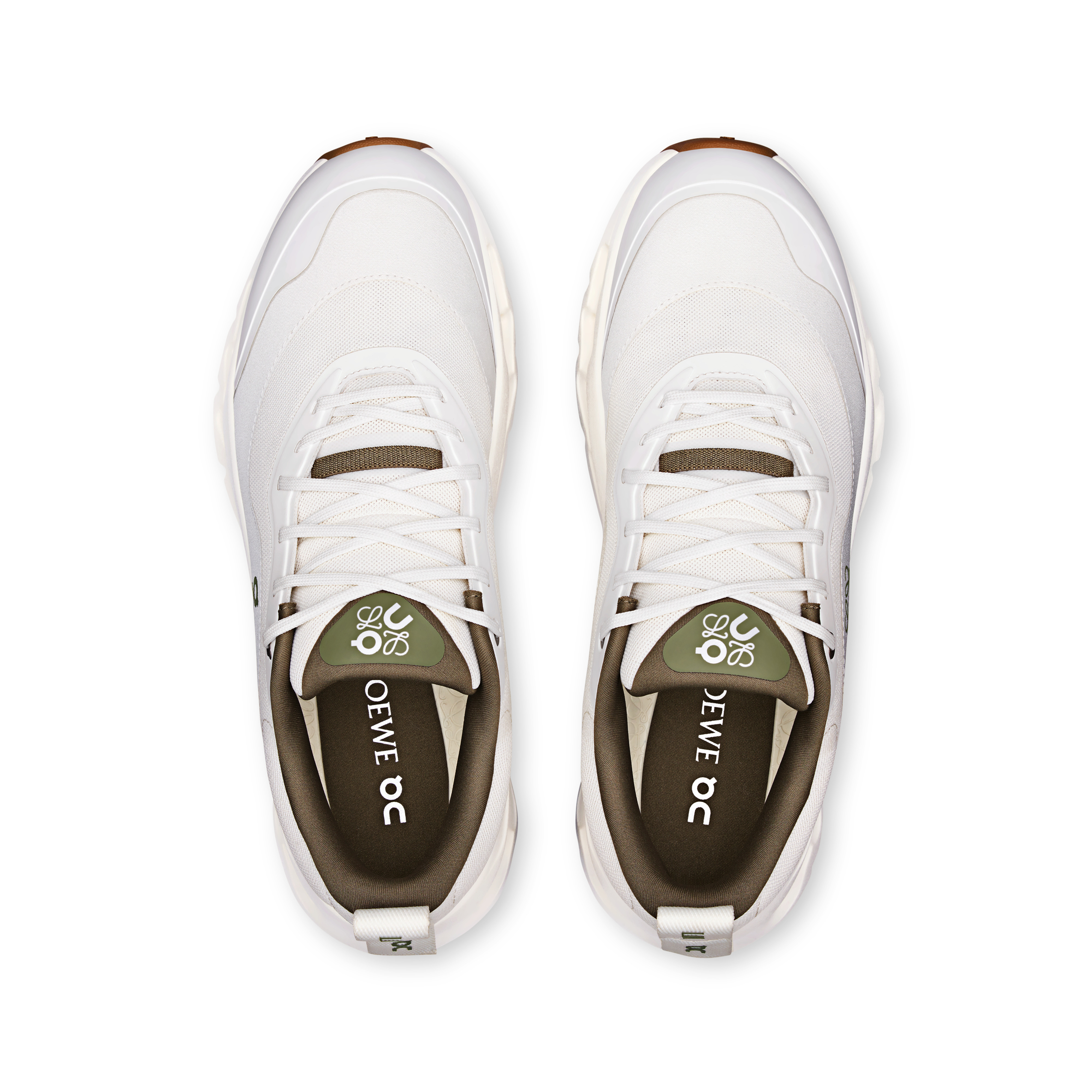 Loewe x On  Cloudtilt LOEWE 2-White | Khaki