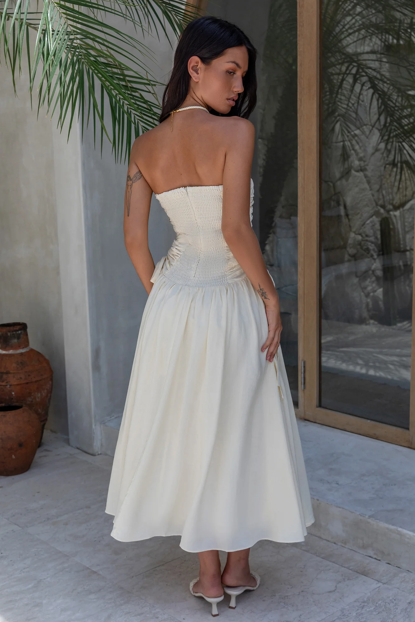 Zori Maxi Dress Cream